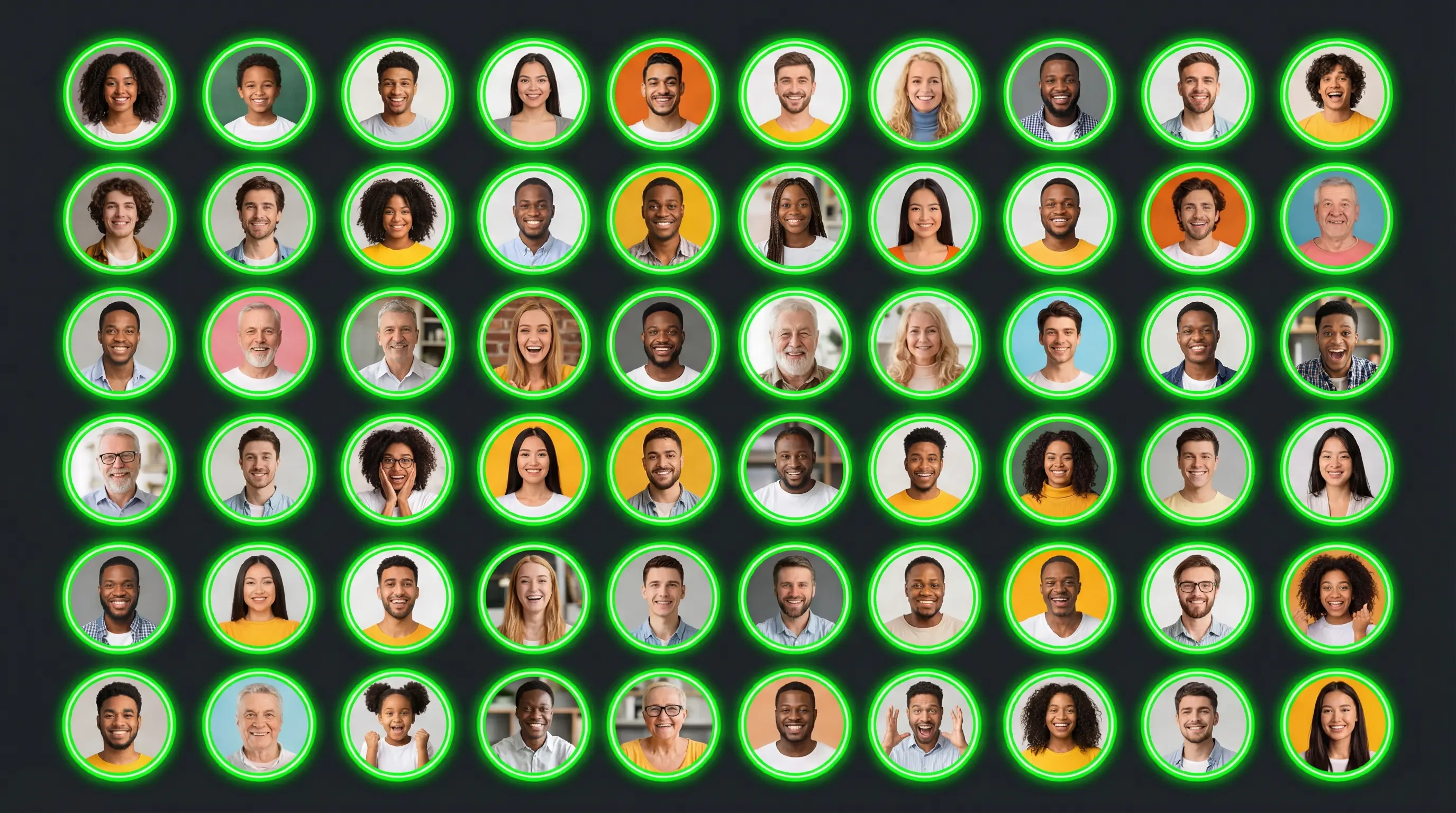 Diverse community of sweepstake participants